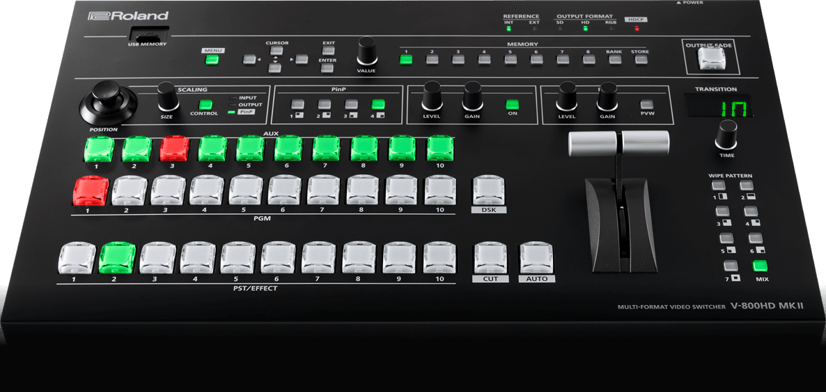 Roland V800HD MKII Multi-format Video Switcher