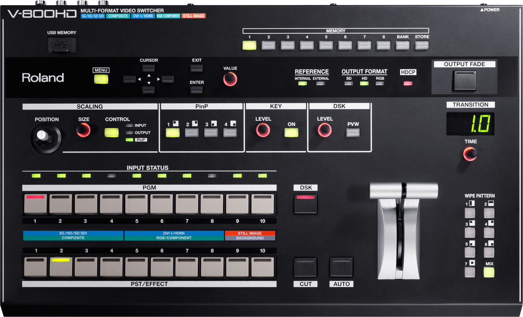 Roland V800HD Multi-format Video Switcher